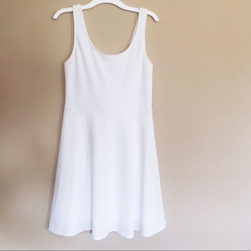 White Mossimo Skater Dress